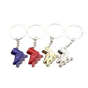 Porte-clés patins à glace 3D personnalisés en émail, cadeaux pour étudiants, clubs, communautés, style <span class=keywords><strong>funky</strong></span> <span class=keywords><strong>pop</strong></span> - Product Image 1