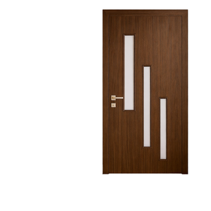 Puerta Interior Moderna de PVC Polivinílico, Resistente al Agua, a las Termitas y al Fuego, para Baño, Dormitorio, Cocina, Hotel, Oficina y Entrada - Product Image 1