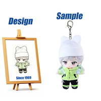 Shengye Chine Fabricant de Jouets Personnalisé Mini Peluche Dessin Animé Anime Poupée Porte-Clés Anneau en Peluche Mignonne Fille Jouet Porte-Clés Pendentif