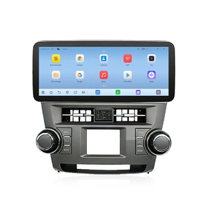 Lecteur <span class=keywords><strong>audio</strong></span> stéréo de voiture Android 12,3 pouces UIS7862S 4G DSP BT Carplay GPS Navigation Radio de voiture pour Toyota Highlander 2009-2013 - Product Image 1