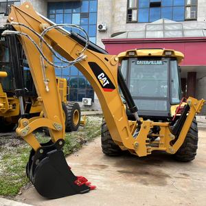 Used Good Condition 4x4 Drive Caterpillar 420F 20 Ton <b>Backhoe</b> <b>Loader</b> for Construction Original CAT Engine Low Hours - Product Image 2