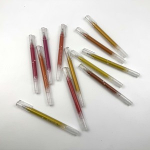 Stylos à peinture pailletée écologiques, 12 couleurs, pointe bille 1 mm, pour la création artistique et les <span class=keywords><strong>loisirs</strong></span> respectueux de l'environnement - Product Image 1