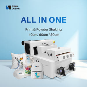 パウダー振とう機付き60cmデュアルi3200ヘッド2400dpi高解像度DTFロールプリンタープロッター - Product Image 2