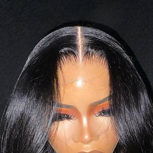 32 pouces pré plumé Pelucas De Cabello naturel 13x4 13x6 Hd cheveux humains pleine dentelle avant perruques Perruque Cheveux humains <span class=keywords><strong>Les</strong></span> Mieux Not - Product Image 1