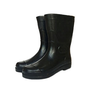 ممتازة المطاط العازلة غير زلة حذاء برقبة للعمل عالية الجهد العزل الأحذية عازلة الكهربائية معزول سلامة الأحذية - Product Image 5