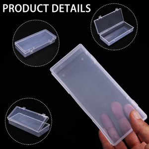 Purpose <b>Small</b> PP Material <b>Boxes</b> Clear Mini Plastic <b>Storage</b> Box Organizer with <b>Lid</b> - Product Image 3