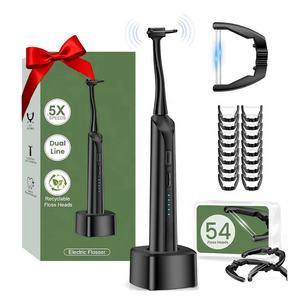 Hydropulseur <span class=keywords><strong>dentaire</strong></span> électrique sans <span class=keywords><strong>fil</strong></span>, étanche IPX7, 32 000 vibrations/min pour l'élimination de la plaque <span class=keywords><strong>dentaire</strong></span> et le blanchiment des dents - Product Image 1