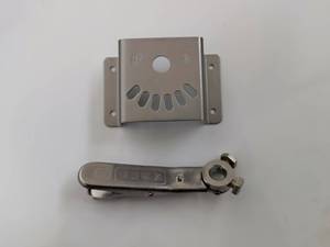 Accessori per parti del condotto dell'aria HVAC smorzatore manuale a quadrante con maniglia regolatore - Product Image 2