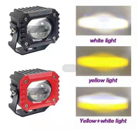 RUTENSE – phare antibrouillard LED pour voiture 12V 24V, faisceaux LED universels pour voiture 18W 27w 48w 54w, lampe de travail pour Bar
