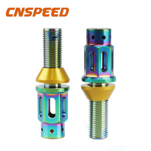 น็อตล้อไทเทเนียมอัลลอยด์แบบกลวง CNSPEED M14x1.5 สำหรับอัพเกรดดุมล้อ - Product Image 2