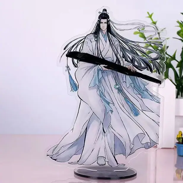 Ücretsiz örnek hiçbir kalıp ücreti anime karikatür şekil fotoğrafları baskılı mini standee akrilik özel