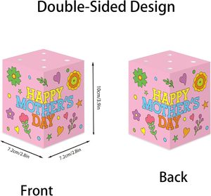 12 Cajas de Papel con Diseño Floral para el Día de la <span class=keywords><strong>Madre</strong></span>, para Mamás y Mujeres Especiales, Fiestas, Cumpleaños, Celebraciones y Reuniones Sociales - Product Image 5