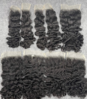 Cheveux Indiens Bruts Non Traités, Cheveux Bouclés Bébé, Cheveux Humains Bouclés Indiens, Cheveux Bouclés Birmans, Bundles de Cheveux à Pointes Pleines, Cheveux Indiens Ondulés et Volumineux