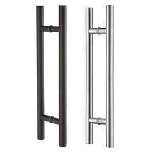 Modern Design H-<strong>Bar</strong> Stainless Steel <strong>Door</strong> <strong>Pull</strong> <strong>Handle</strong> Brass Nickel Finish for Front <strong>Door</strong> Safety Bathroom Glass Toilet Grab <strong>Bars</strong> - Product Image 2