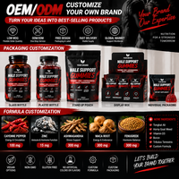 Gummies Énergie et Vitalité Masculine Cayenne Zinc Ashwagandha Maca Fenugrec – Soutien Santé et Bien-être Homme – Épicé pour Hommes – Végétalien Sans OGM