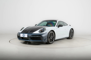 KM pour <span class=keywords><strong>Porsche</strong></span> <span class=keywords><strong>911</strong></span> 2019-2023 992.1 Carrera Upgrade Bodykit Turbo SD Style Nouveau Pare-chocs Avant Haut Lèvre Facelift Plastique - Product Image 4