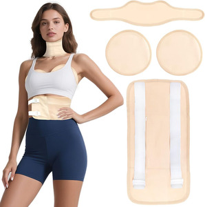 Castor Oil Pack Wraps Kit for Liver Detox Hormonal Leakproof Reusable <b>Compress</b> Kit for Thyroid Belly Castor Oil Breast Neck Wrap - Product Image 1