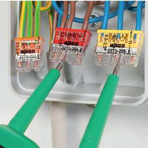 Germany WAGO 2273-208 Compact 2.5² Terminal Block Eight-Hole <b>Wire</b> Connector for Quick Wiring - Product Image 5