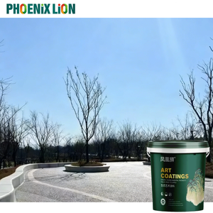 Rivestimento Acrilico Liquido UV Phoenix Lion, Vernice Ecologica Impermeabile per Pietra Lavata, Pittura Artistica per Pareti e Pavimenti, Spray e Pennello, Rivestimento Meilida - Product Image 2