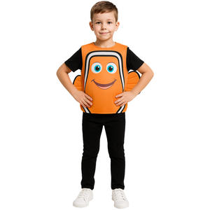 Costume de combinaison en polyester pour enfants Luolan, nouveau costume d'Halloween, Finding Nemo Clownfish, pour la télévision et <span class=keywords><strong>le</strong></span> cinéma, pour les spectacles scolaires - Product Image 3