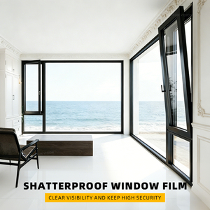 Film de Sécurité Teinté pour Vitres 12mil 8mil 4mil Transparent Film de Sécurité Clair pour Pare-<span class=keywords><strong>Brise</strong></span> de Voiture, Bâtiment et Sécurité Domestique - Product Image 5