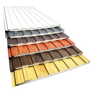 Decorazione della parete esterna pannello Sandwich PU pannello in metallo intaglio <span class=keywords><strong>con</strong></span> motivi in mattoni - Product Image 2