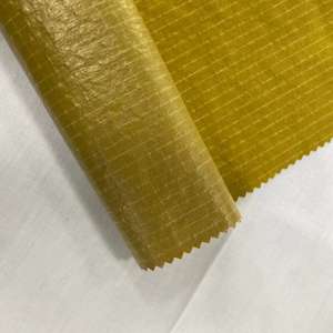 <span class=keywords><strong>Pas</strong></span> <span class=keywords><strong>cher</strong></span> tissu enduit tissu Gridstop Nylon nt imperméable revêtement ripstop oxford style froissé métal brillant pour veste - Product Image 4