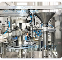 Machine de remplissage et de scellage automatique de tubes à haute vitesse pour pâtes à haute viscosité, dentifrice, crème cosmétique