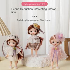 Tide Play Blind Box Frozen Girl Doll Set con casa para mascotas <span class=keywords><strong>Cochecito</strong></span> Curso de entrenamiento Juguete Caja de regalo Chica Exclusivo Sorteo al por mayor - Product Image 2