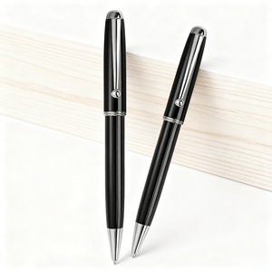 Custom Promotional Luxury Metal Ballpoint <b>Pen</b> with Custom Logo Black Ink Customizable for Corporate Gifts - Product Image 5