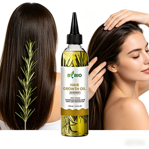 Aceite de Romero Natural para el Crecimiento del Cabello, con Logo Personalizable, Aceite Herbal para el Cuero Cabelludo, Fortalece el Cabello y Previene la Caída - Product Image 1
