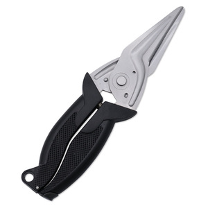 <b>Kitchen</b> <b>Scissors</b> Stainless Steel Straight Head Black Home Use Multi Purpose - Product Image 2