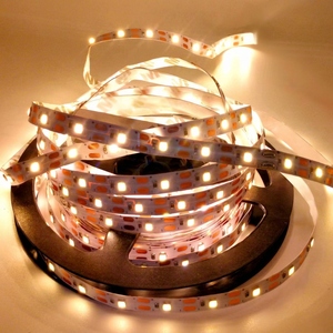 IP20 Rated 3000K Warm White Ra90 CRI 2835 <b>LED</b> Strip Light with Remote Control Dimmable Feature and 50000 Hours Lifespan - Product Image 1