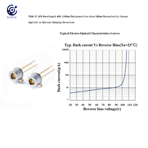 광학 범위 감지를 위한 TO46 SI APD 포토다이오드 파장 400-1100nm 고감도 감광 영역 500um - Product Image 6
