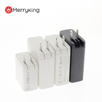 Chargeur de bureau Gan 120W PD USB-C à charge rapide, compatible US EU UK AU, chargeurs USB-C personnalisés, chargeur de téléphone Gan USB-C 100W 65W