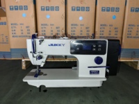 Machine à coudre électrique à aiguille simple informatisée à grande vitesse, modèle professionnel de marque JUKKY JK-9808, fabriquée par un fabricant, à vendre