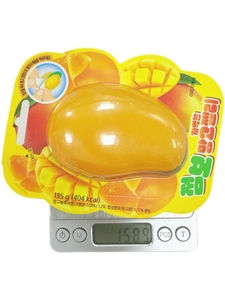Gomitas Masticables Halal 3D para <span class=keywords><strong>Plus</strong></span> Sin Azúcar, con Sabor a Frutas, en Forma de Melocotón y Mango, Caramelos Pelables con Jugo de Fruta Real - Product Image 5