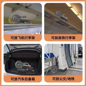 Manual Wheelchair Aluminum Alloy Lightweight Portable Travel <b>Mobility</b> <b>Chair</b> With Foldable Design And Comfort Seat For Outdoor - Product Image 5