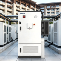 Kabinet Penyimpanan Energi Baterai LiFePO4 20-50kW 208kWh All in One Pendingin Cair Luar Ruangan C&I Microgrid