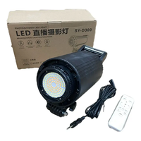 Kit d'Éclairage Vidéo LED COB Continu Type Studio Monolight pour la Photographie de Portrait, de Produit, de Mode et pour Smartphone