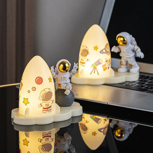 Hot bán Acrylic Phi Hành Gia ánh sáng ban đêm Pin DIY Rocket bảng đèn cho Nhà - Product Image 2