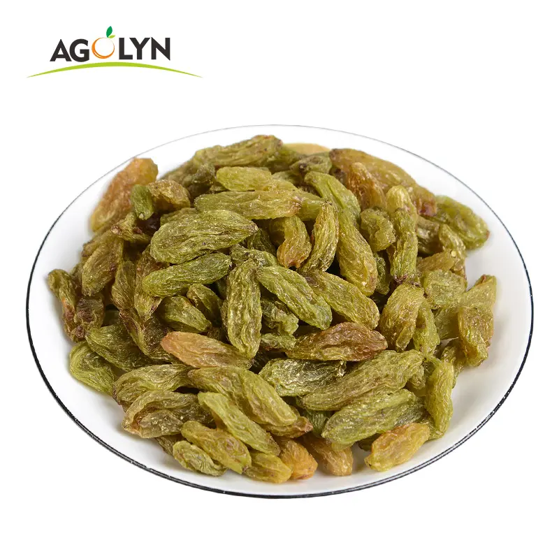 AGOLYN, китайский натуральный органический сушеный Китайский зеленый изюм