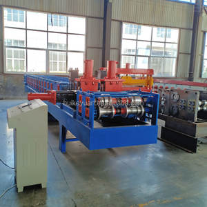 Türrahmen-Rollen form maschine Stanz löcher 45 ° Schneiden verfügbar Benutzer definiertes Profil - Product Image 3