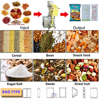 Máquina Automática para Envasar y Sellar Bolsas de Nueces de Anacardo, Granos de Café, Soja, Azúcar, Sal y Otros Productos, Venta Directa de Fábrica