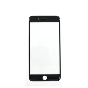 Pièces de téléphone portable écran lcd avant lentille extérieure de téléphone en verre pour écran cassé i6s remise à neuf