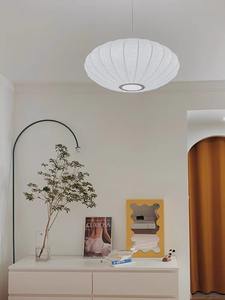 Hangende Hanglampen Moderne Eetkamer Lampen Decoratie Binnenverlichting Italiaanse Zijden Doek Hanglampen Creatieve Woonkamer - Product Image 5