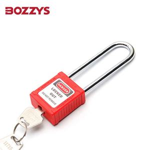 BOZZYS OEM rouge 6.2*76MM manille en acier inoxydable cadenas de verrouillage de sécurité adapté aux équipements industriels - Product Image 5