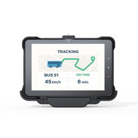 Tablet Vehicular Android 13 de 10'' con Octa Core Qualcomm, 1200nits, Pantalla Táctil Legible Bajo la Luz Solar IP67, GPS, Tarjeta SIM, Canbus Público