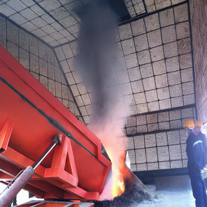 Collecteur de poussière industriel <span class=keywords><strong>à</strong></span> jet pulsé <span class=keywords><strong>pour</strong></span> usine sidérurgique / fonderie / EAF - Haute efficacité de filtration 99,9% avec contrôle PLC - Product Image 5
