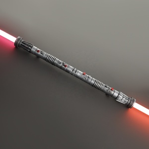 Sabre laser Nexussabers Darth Maul vieilli, lourd, pour duels, changement de couleur infini, poignée en métal, <span class=keywords><strong>épée</strong></span> pour cosplay, jouets lumineux - Product Image 4